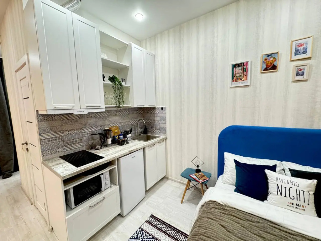 Фотография квартиры Квартира Уютная Студия Bahrushina3 Apart