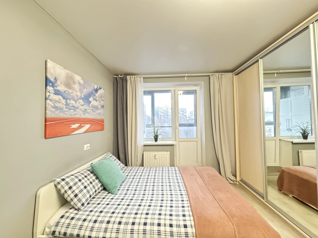 Фотография квартиры Апартаменты Комфорт с Балконом Lesnaya