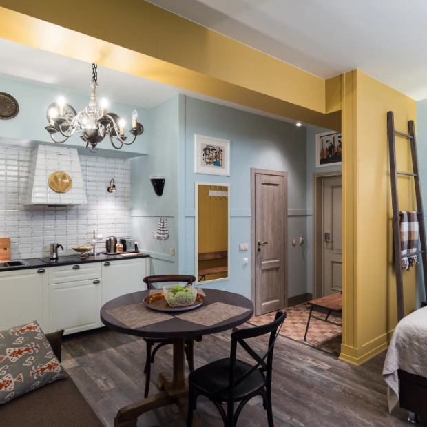 Фотографии квартиры
Апартаменты Моголя Студия Малевич