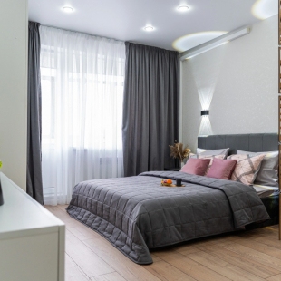 Фотография квартиры Апартаменты с дизайнерским ремонтом в Геленджике, микрорайон Парус от LetoApart