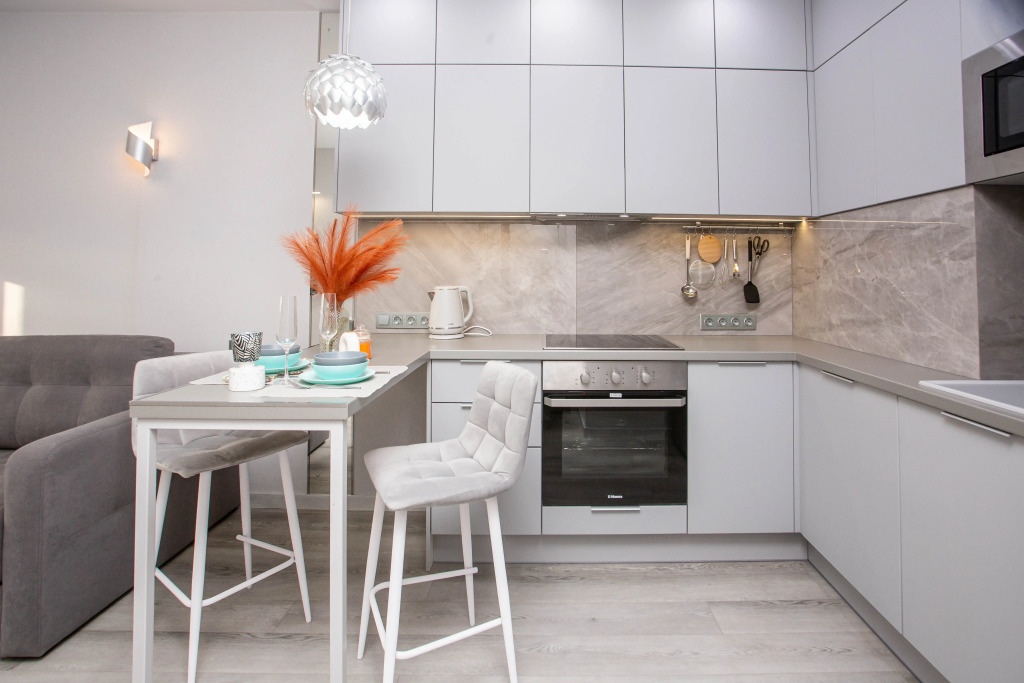 Фотография квартиры Апартаменты Unique Apart Одри с панорамным видом на город и Московскую площадь на Терешковой 16