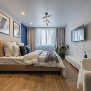 Фотография квартиры Апартаменты улучшенные, в центре города, с тремя спальнями