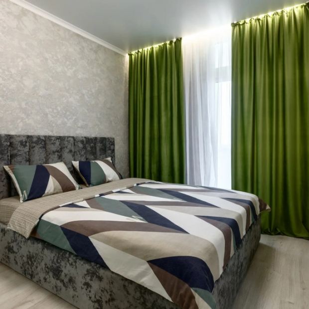 Фотографии квартиры 
            Апартаменты двухкомнатные LUX с шикарным видом на ДОН №9