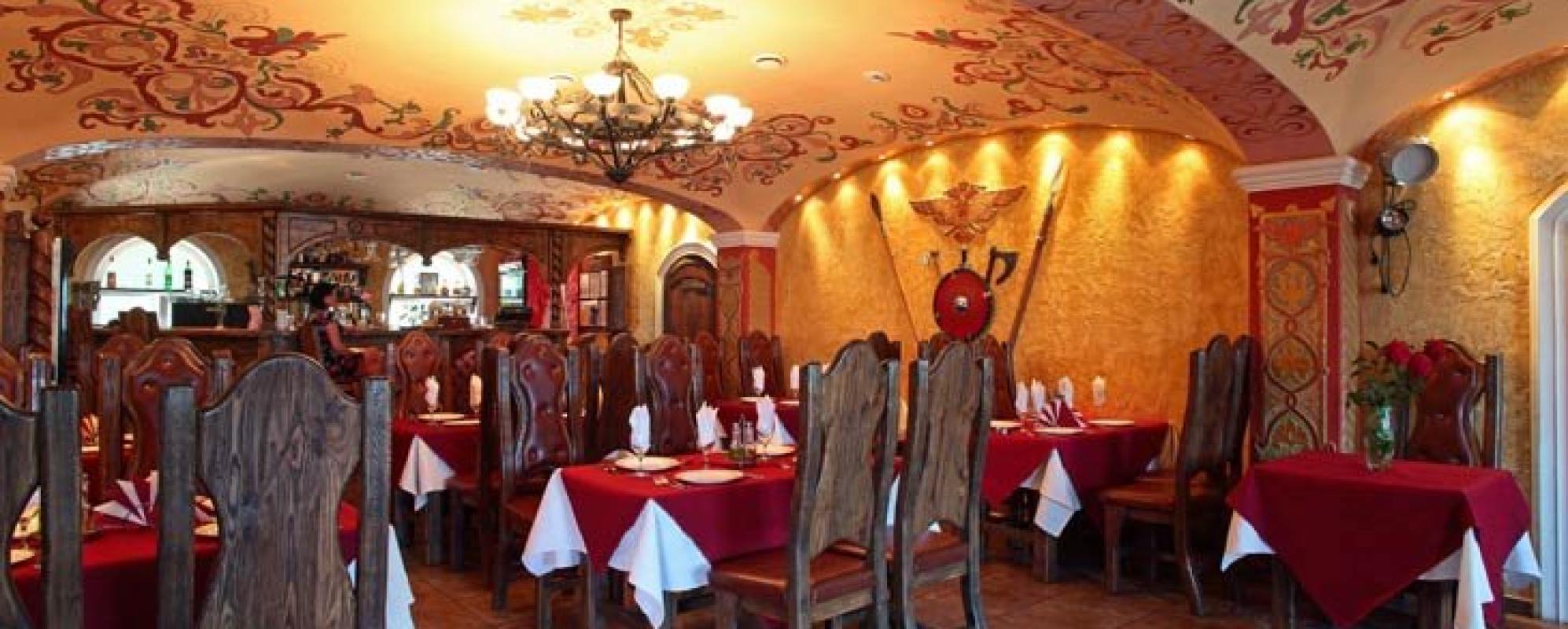 Фотографии банкетного зала Золотая трапезная