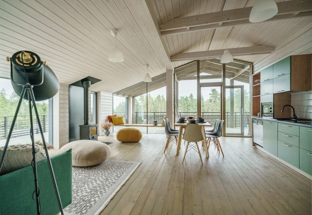 Фотография Коттеджа Частный дом коттедж семейный три тома  у Финского залива