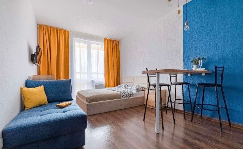 Фотография квартиры Апартаменты Dark Blue Studio by Rentvill