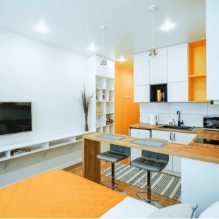 Фотография квартиры Апартаменты Yellow Studio Парк Галицкого