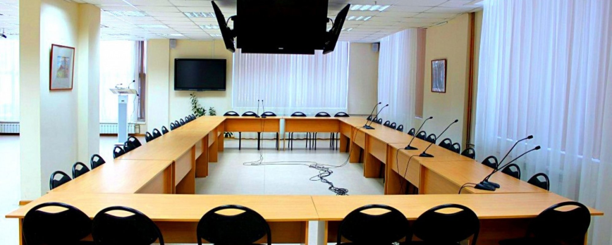 Фотографии конференц-зала Библиотека им. Молчанова -Сибирского