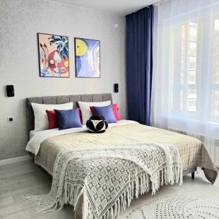 Фотография квартиры Квартира Большая уютная студия рядом с аэропортом