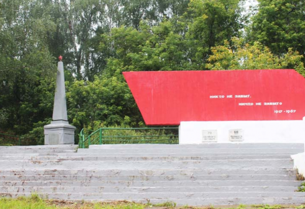 Фотография памятника Братская могила жертв гражданской войны