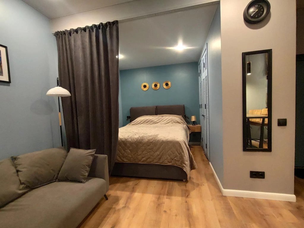 Фотография квартиры Уютная студия в переулке Рыбный