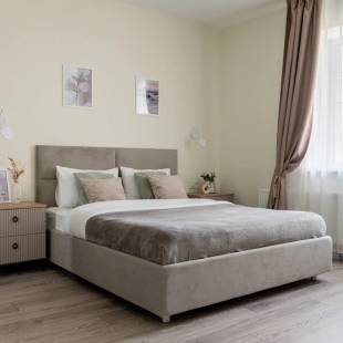 Фотография квартиры Апартаменты Двухкомнатные стильные у КВЦ Экспофорум ВГостиВПитер