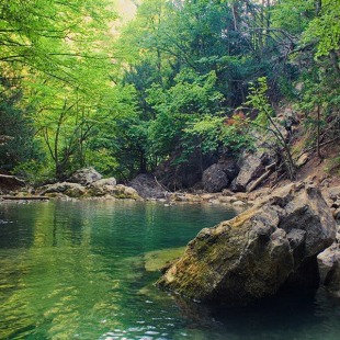 Фотография достопримечательности Голубое озеро