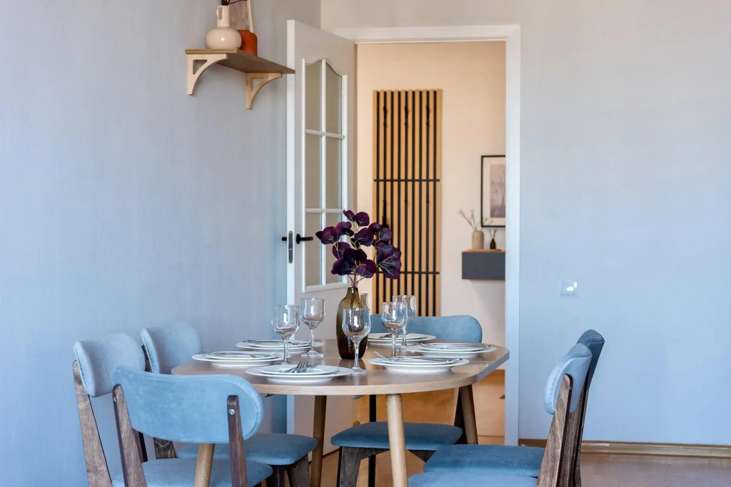 Фотография квартиры Origami на улице Ольштынская 5