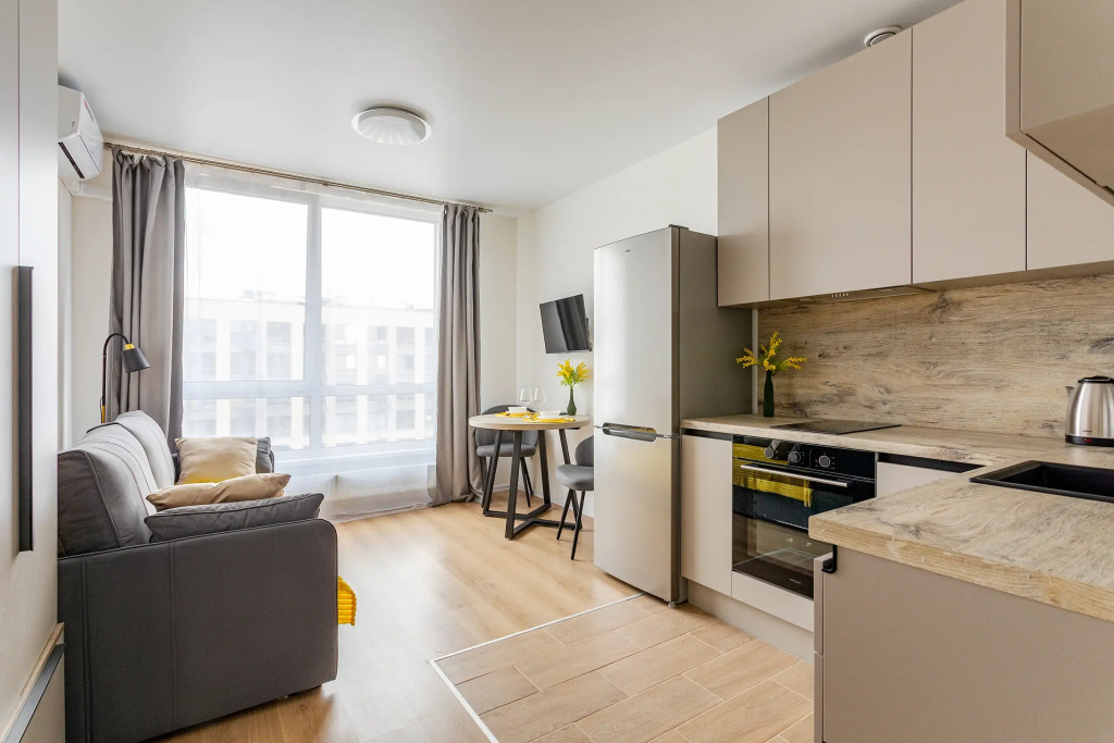 Фотография квартиры Апартаменты InHome24 Стильная Студия на Производственной