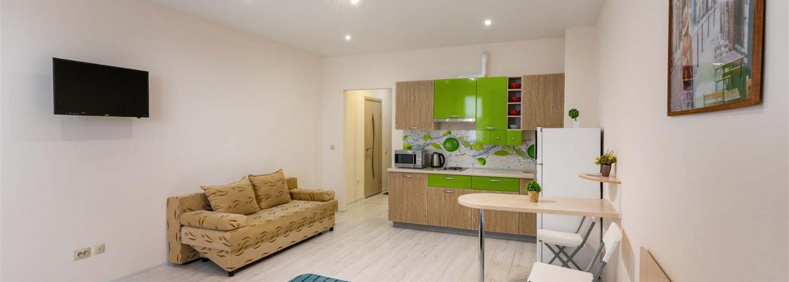 Фотография квартиры Однокомнатная квартира в новом доме в центре Тюмени после ремонта