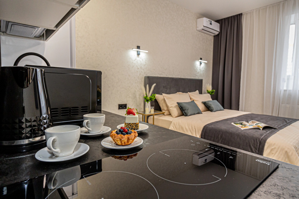 Фотография квартиры Квартира Новая уютная студия возле парка Галицкого и Японского сада в Краснодаре