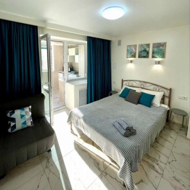 Фотографии квартиры 
            Квартира Студия Комфортабельная на Улице 9 Мая 3