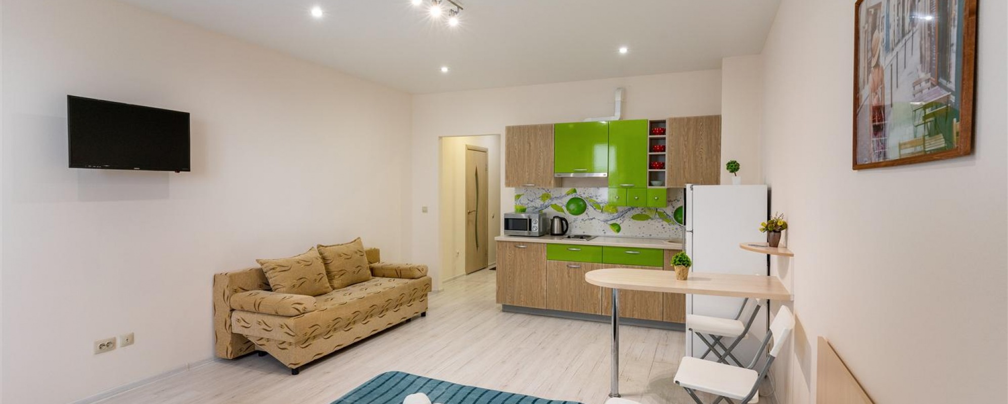 Фотографии квартиры Однокомнатная квартира в новом доме в центре Тюмени после ремонта