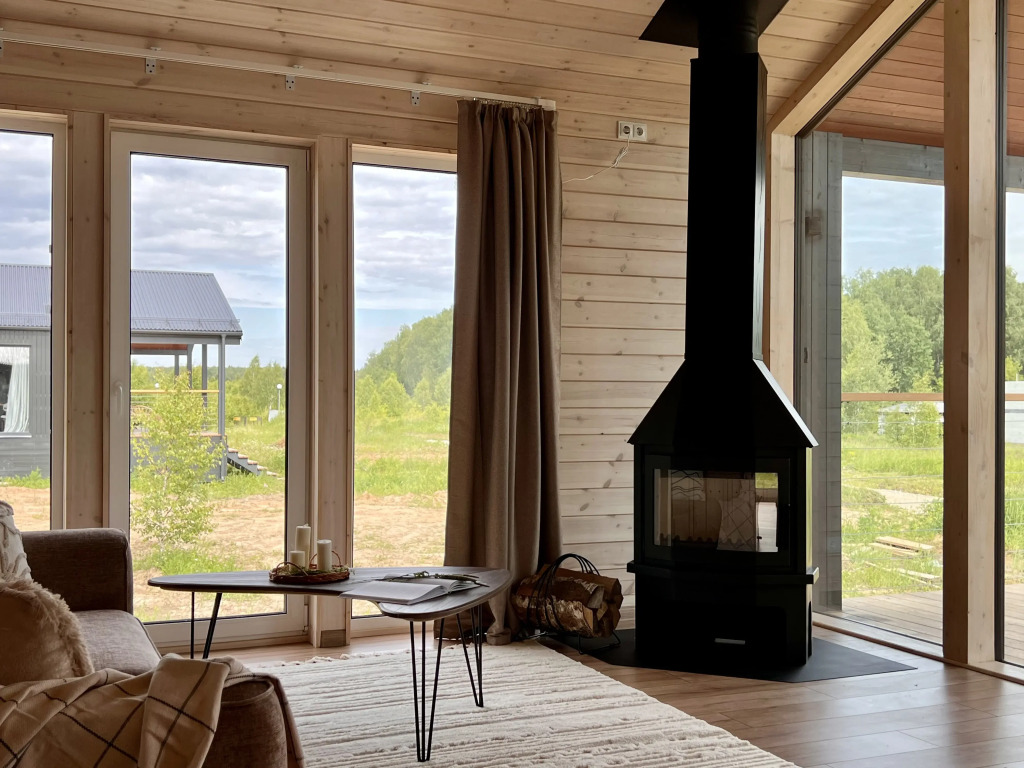 Фотография Коттеджа Частный дом Побег из города на 8 человек с сауной и камином