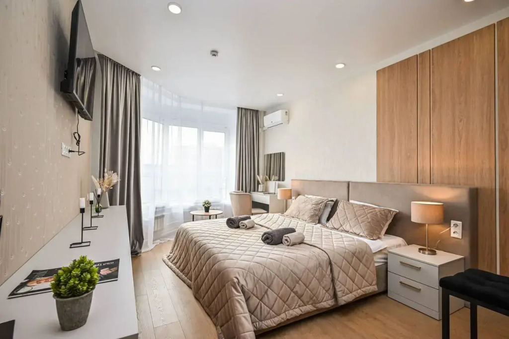 Фотография квартиры Апартаменты Золотое Сечение Люкс 2