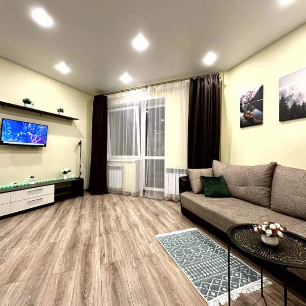 Фотографии квартиры 
            Апартаменты сети "На время" рядом с Академией МЧС