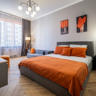 Фотография квартиры Квартира Дизайнерская однокомнатная в центре города