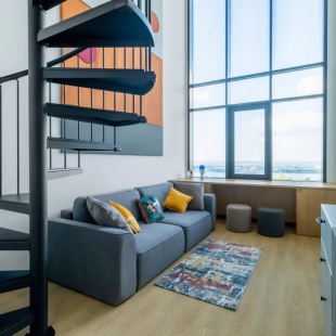 Фотография квартиры Апартаменты Двухуровневые Панорама