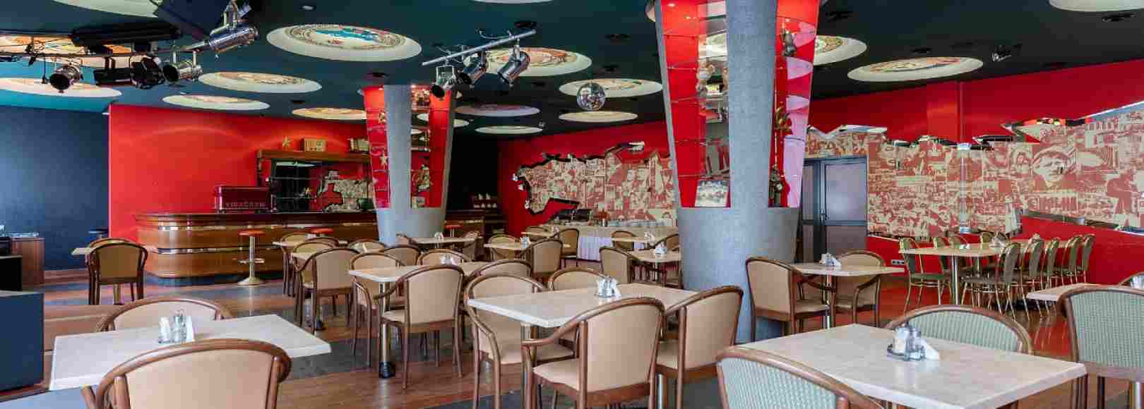 Фотография банкетного зала Большой банкетный зал ресторана Советский Союз