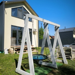 Фотография Коттеджа Частный дом Барнхаус2 с баней на дровах с видом на лес