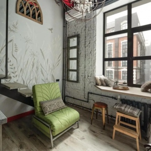 Фотография квартиры Soho Bohemian Loft на улице Нижняя Красносельская