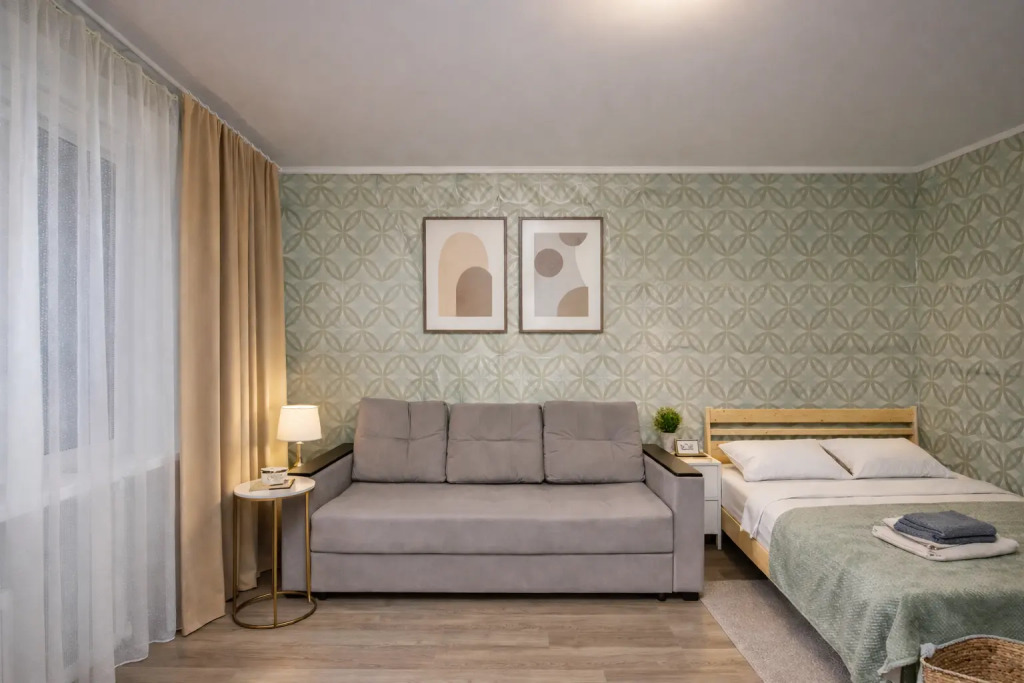 Фотография квартиры Квартира Уютная студия недалеко от метро