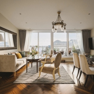 Фотография квартиры Апартаменты Minin Apartments Мансарда с террасой и видом на Невский 170 кв.м.