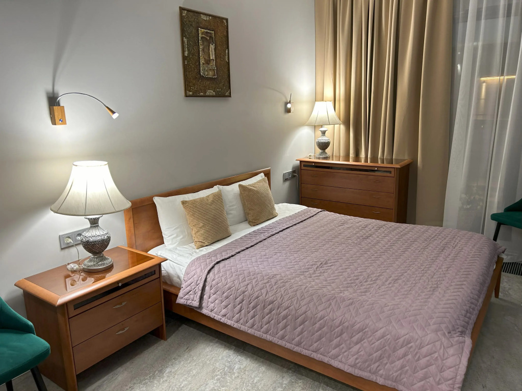 Фотография квартиры Апартаменты Охта Парк Уют