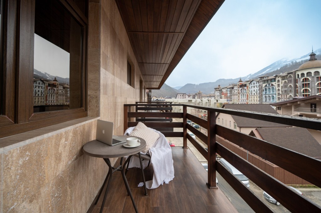 Фотография квартиры Апартаменты RED APARTMENTS Горная Резиденция Аибга