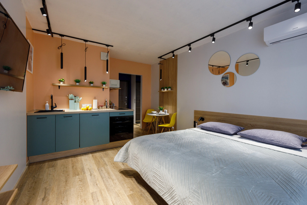 Фотография квартиры Апартаменты Дизайнерская студия "Record" на Краснодонской