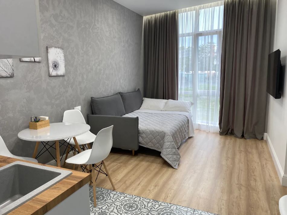 Фотография квартиры 106/Современная студия с дизайнерским ремонтом