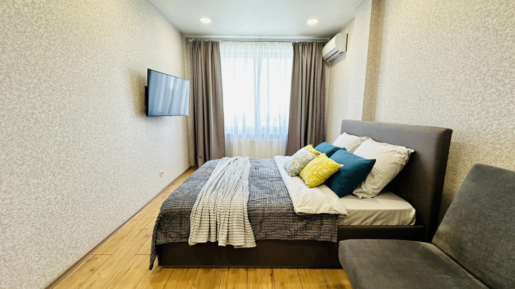 Фотография квартиры Квартира Уютная Однокомнатная на 21 этаже