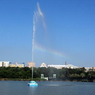Фотография Женевский фонтан-гейзер