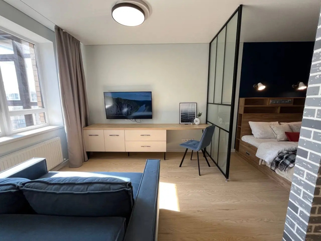 Фотография квартиры Апартаменты просторные Эль Апарт с стильным ремонтом и видом на Ростове