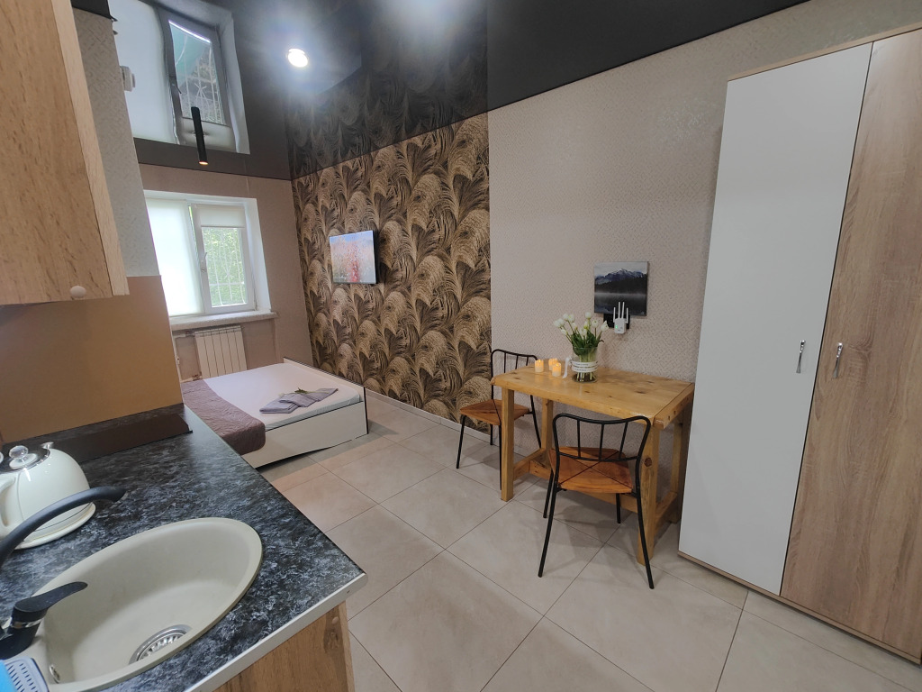 Фотография квартиры Апартаменты Уютная студия напротив университета и парка в центре Нефтяников