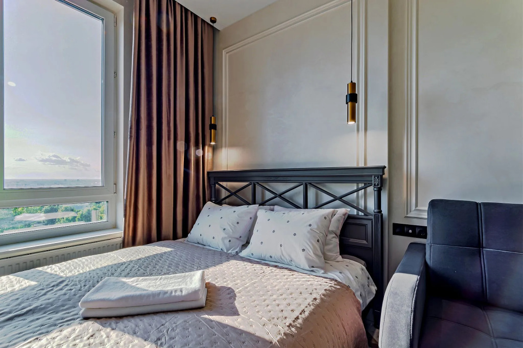 Фотография квартиры Апартаменты Deluxe в центре города с видом на реку