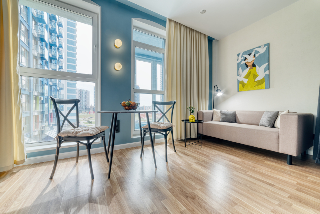 Фотография квартиры Квартира студия на сутки Минск Мир Быстрое заселение Парковка Wi-Fi Подходит для командировок и отдыха