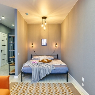 Фотография квартиры Апартаменты Студия на 15 этаже с кондиционером в ЖК Руна парк по адресу Малкова 12 на 4 человека