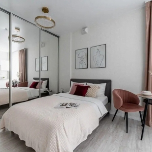 Фотография квартиры Апартаменты White Studio от Сети Good Vibes Apartments