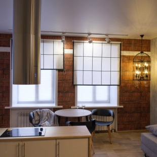 Фотография квартиры Квартира Лофт с большой круглой ванной