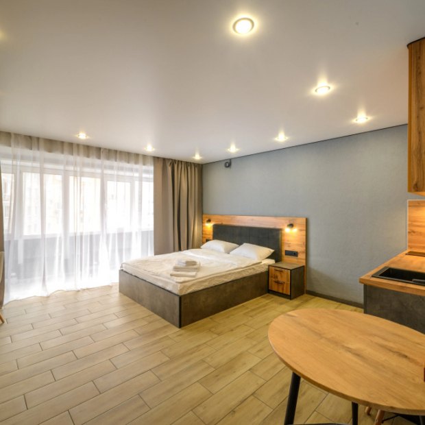 Фотографии квартиры 
            Апартаменты Портал Апартментс №53 на Дружбе 15