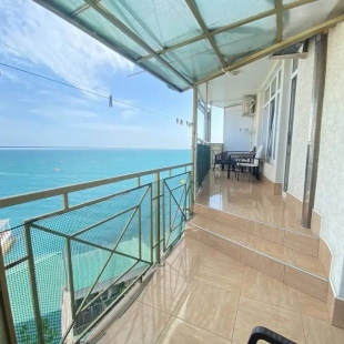 Фотография квартиры Квартира премиум с 2 спальнями с видом на море и балконом 4/2