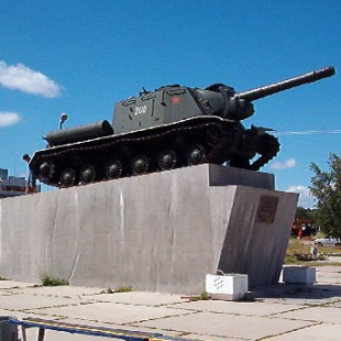 Фотография достопримечательности Монумент-артиллерийская установка САУ-152