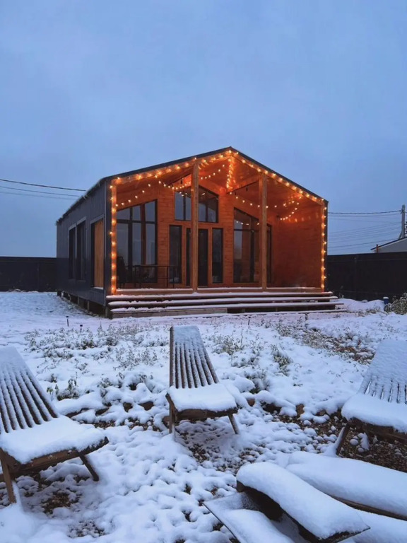 Фотография Коттеджа Частный дом NutVillage современный дом  с сауной внутри